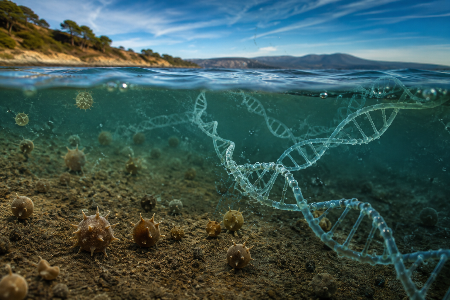 Living cysts in coastal environments