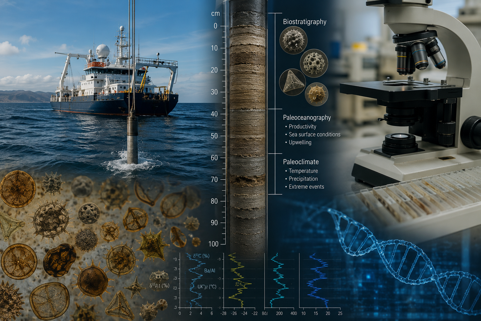 Paleoenvironmental reconstructions